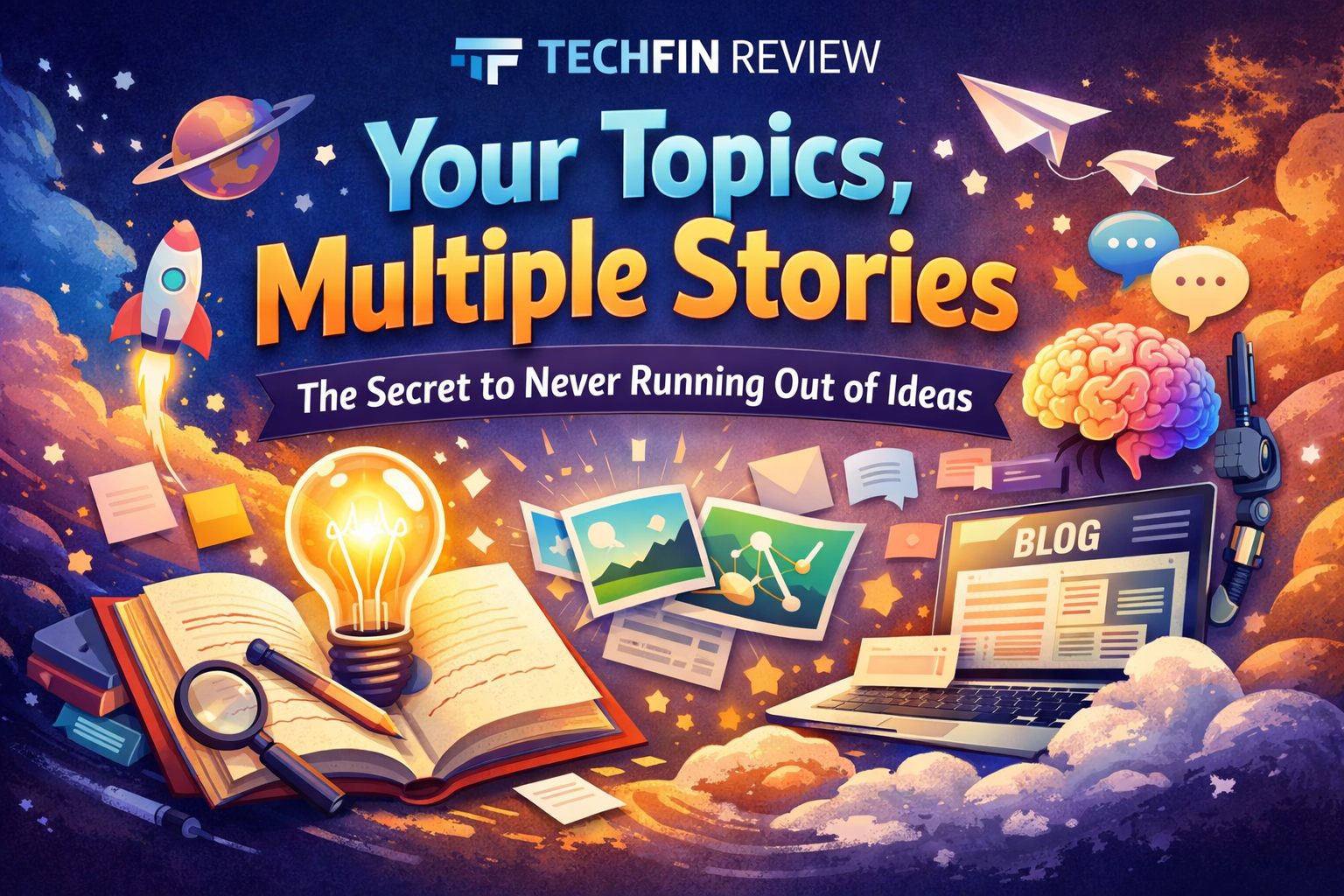 Your Topics, Multiple Stories: The Secret to Never Running Out of Ideas