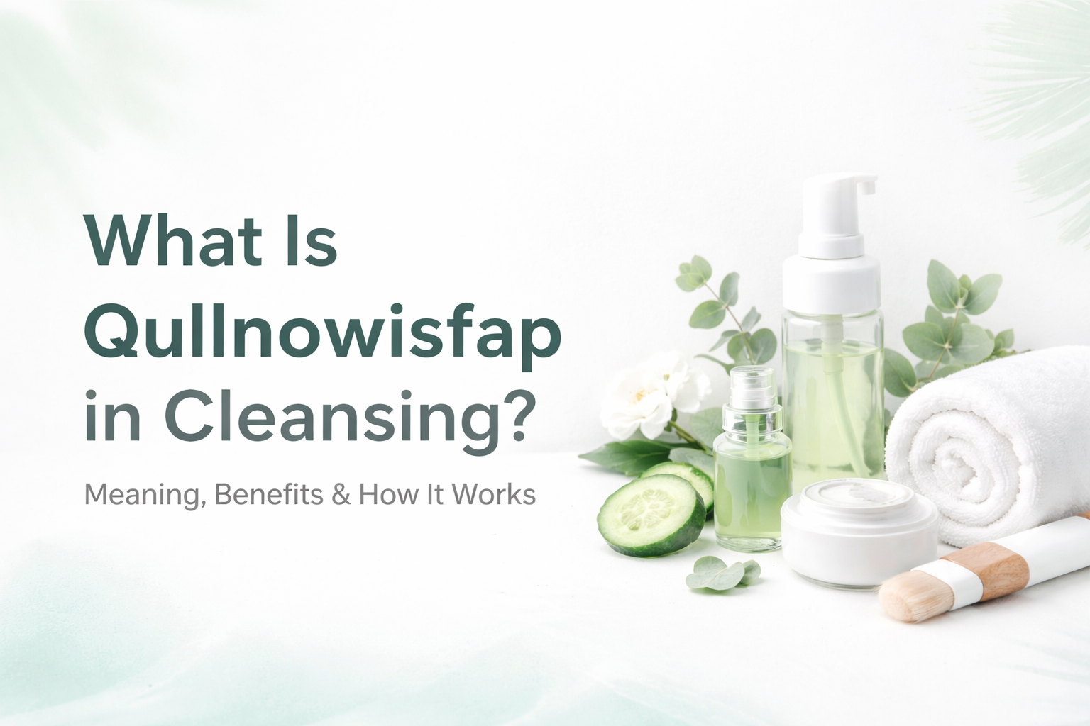 What Is Qullnowisfap in Cleansing? Meaning, Benefits & How It Works (2026 Guide)