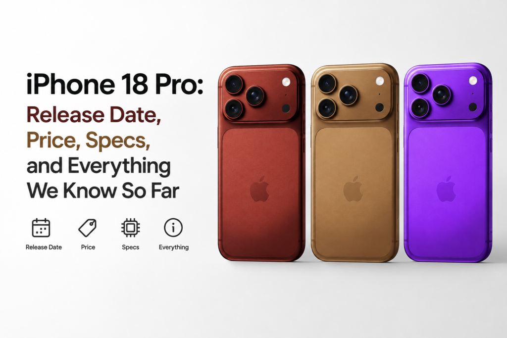 iPhone 18 Pro Release Date, Price, Specs, and Everything We Know So Far