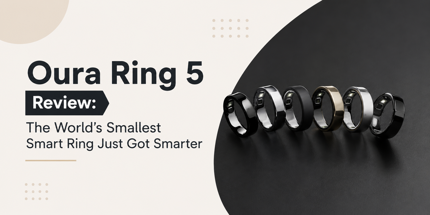 Oura Ring 5 Review The World's Smallest Smart Ring Just Got Smarter