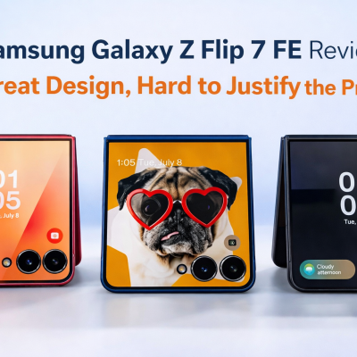 Samsung Galaxy Z Flip 7 FE Review: Great Design, Hard to Justify the Price